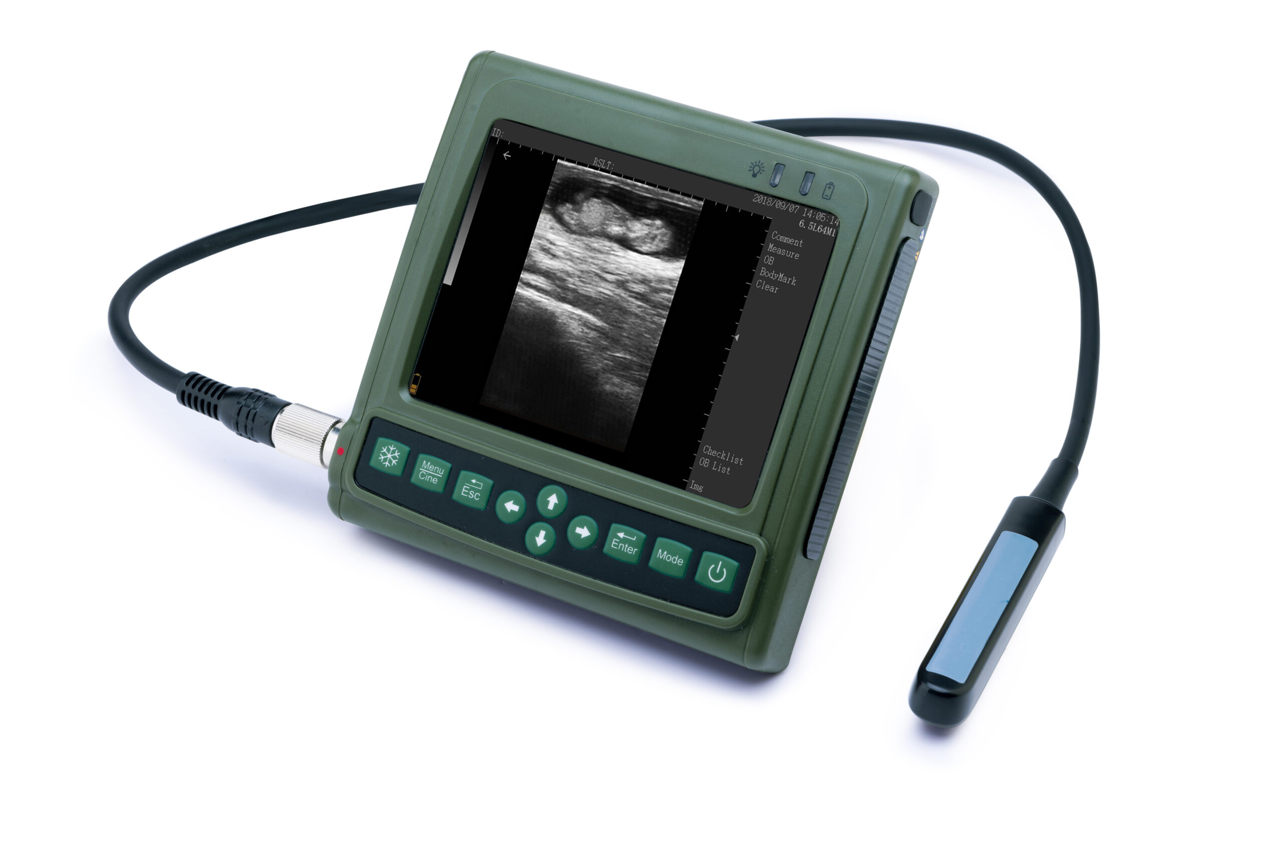 B/W Ultrasound  Palm V1 with Rectal Probe Wifi App