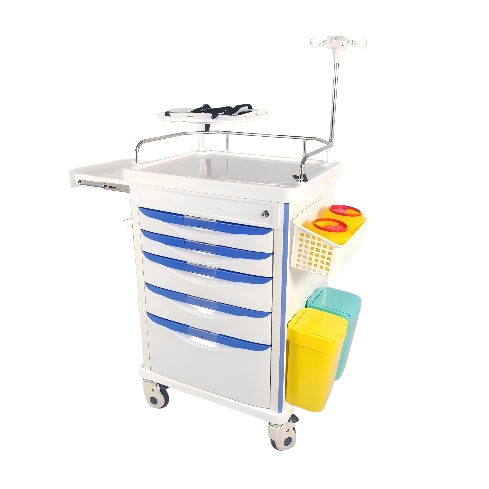 Emergency Trolley Dark Blue 63*48